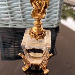 Vintage perfume bottle 24k gold filled
